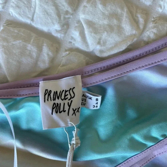 Princess Polly Jayleen crop one shoulder the dye top - Picture 6 of 11